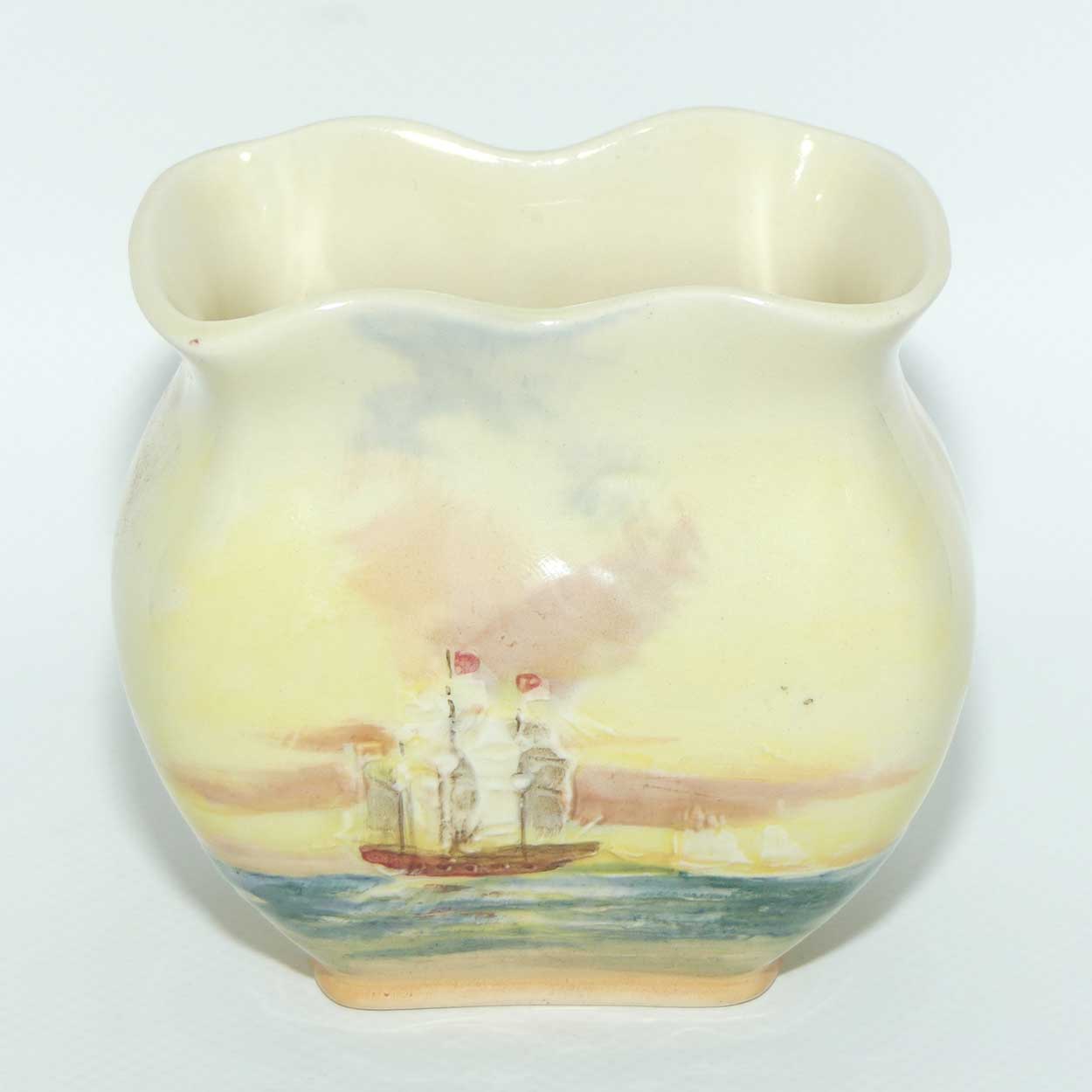 Royal Doulton Famous Ships series | Ark Royal small vase D5957 | #3