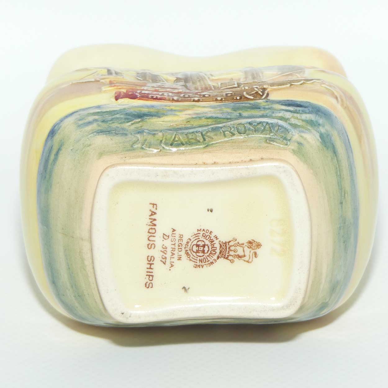 Royal Doulton Famous Ships series | Ark Royal small vase D5957 | #3