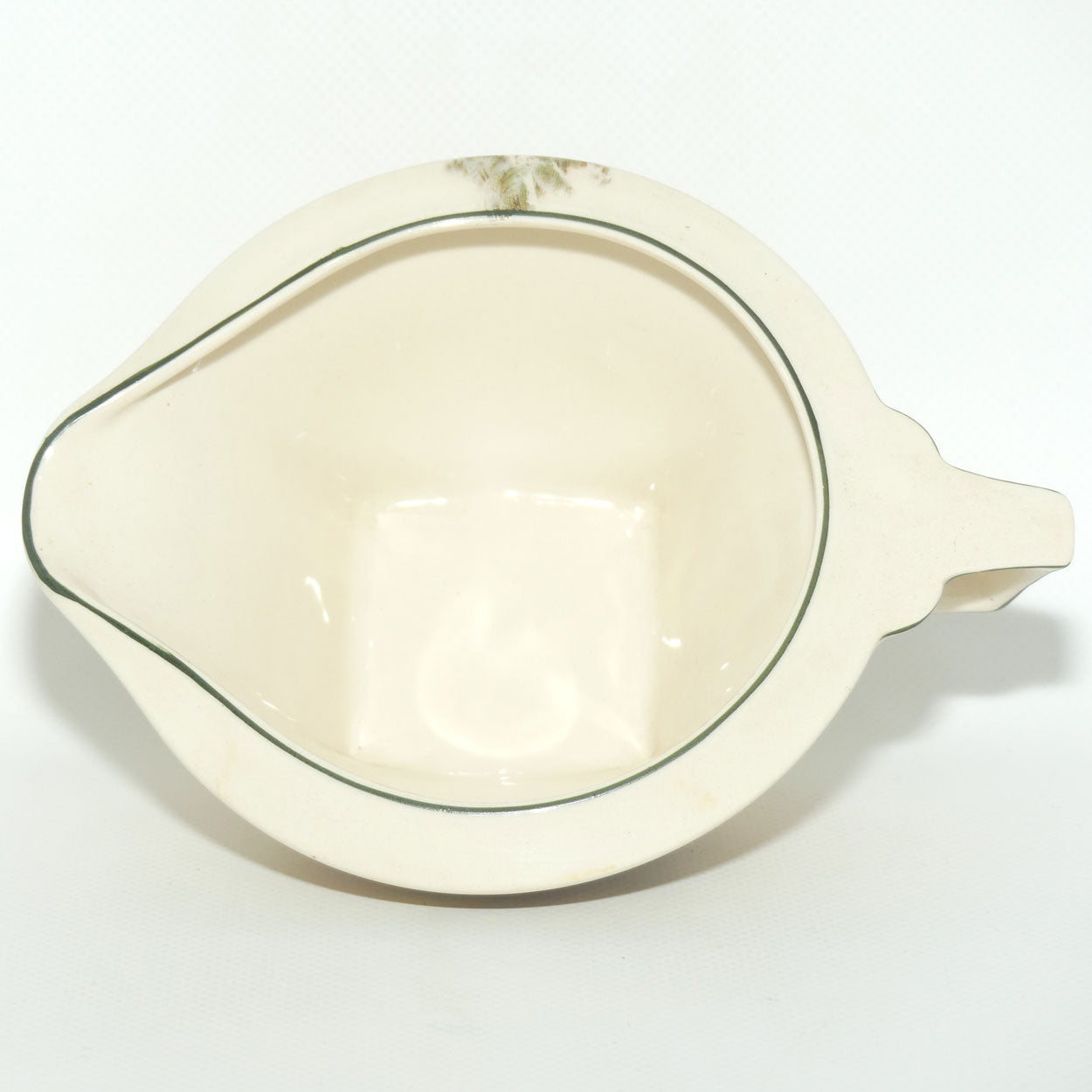 Royal Doulton Coaching Days Art Deco gravy boat