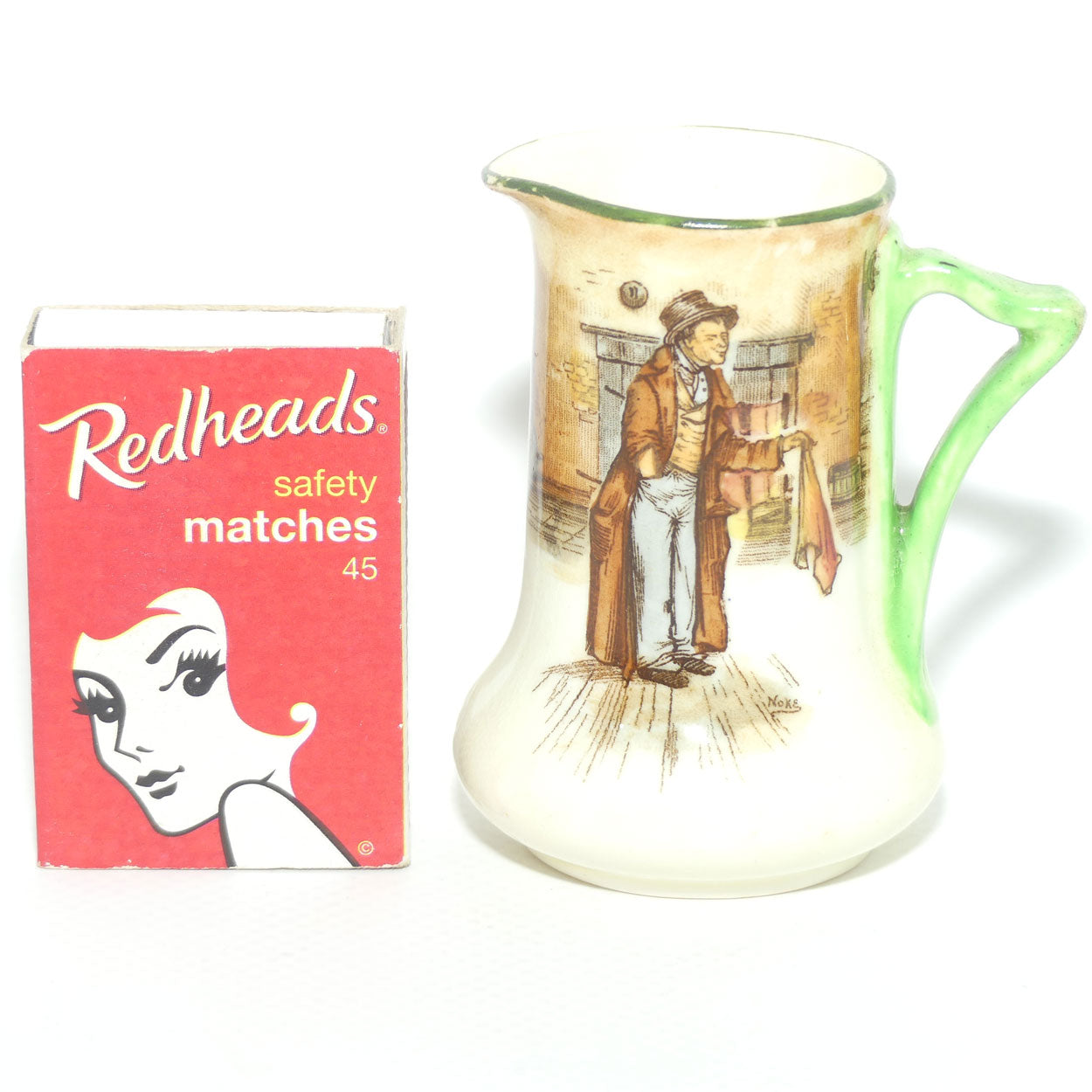 Royal Doulton Dickens Artful Dodger miniature jug
