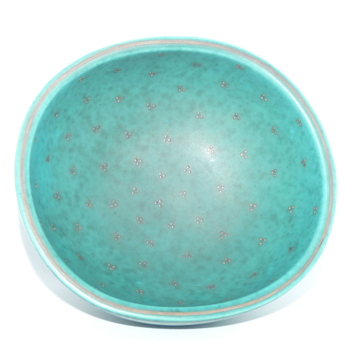 Wilhelm Kage Argenta Bowl for Gustavsberg | Danish Modern | Mid Century Design