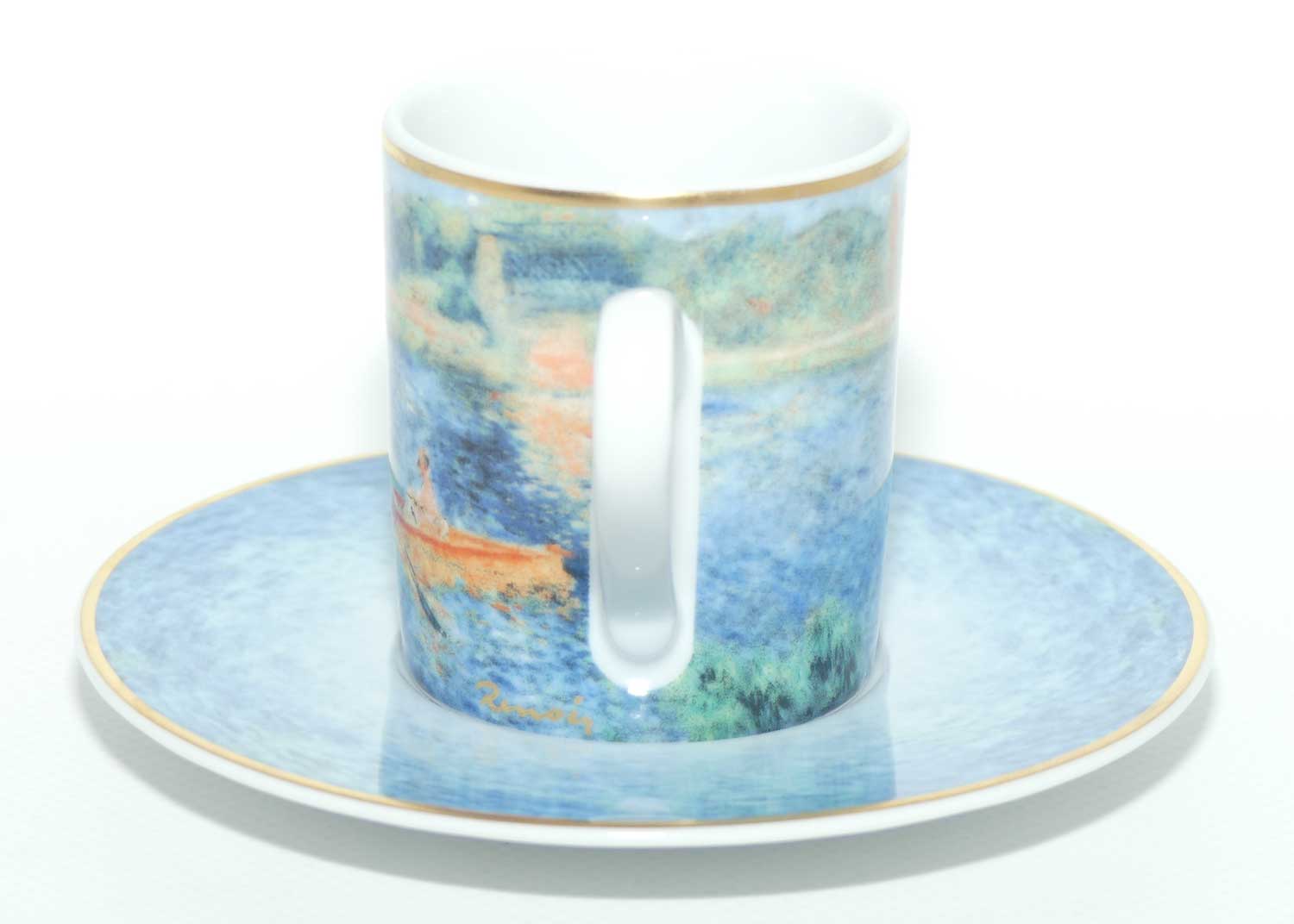 Artis Orbis demi tasse duo | Renoir | La Seine d'Asnieres