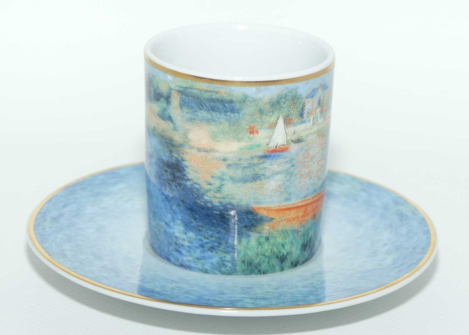 Artis Orbis demi tasse duo | Renoir | La Seine d'Asnieres