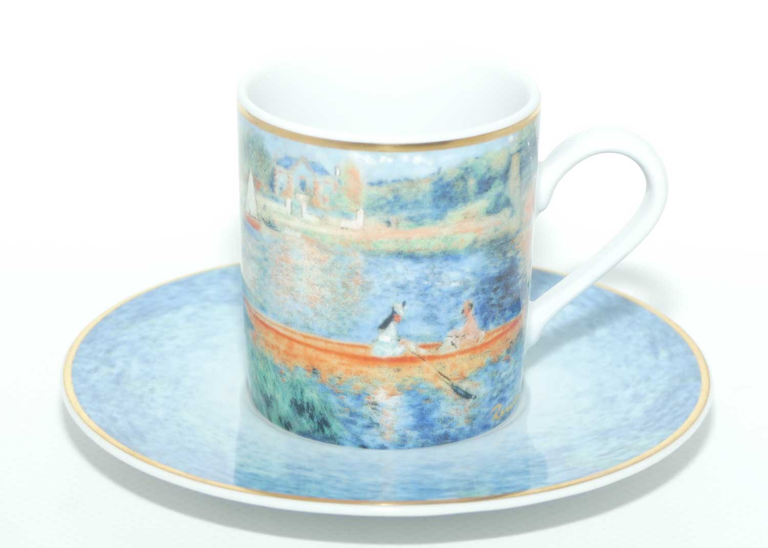 Artis Orbis demi tasse duo | Renoir | La Seine d'Asnieres