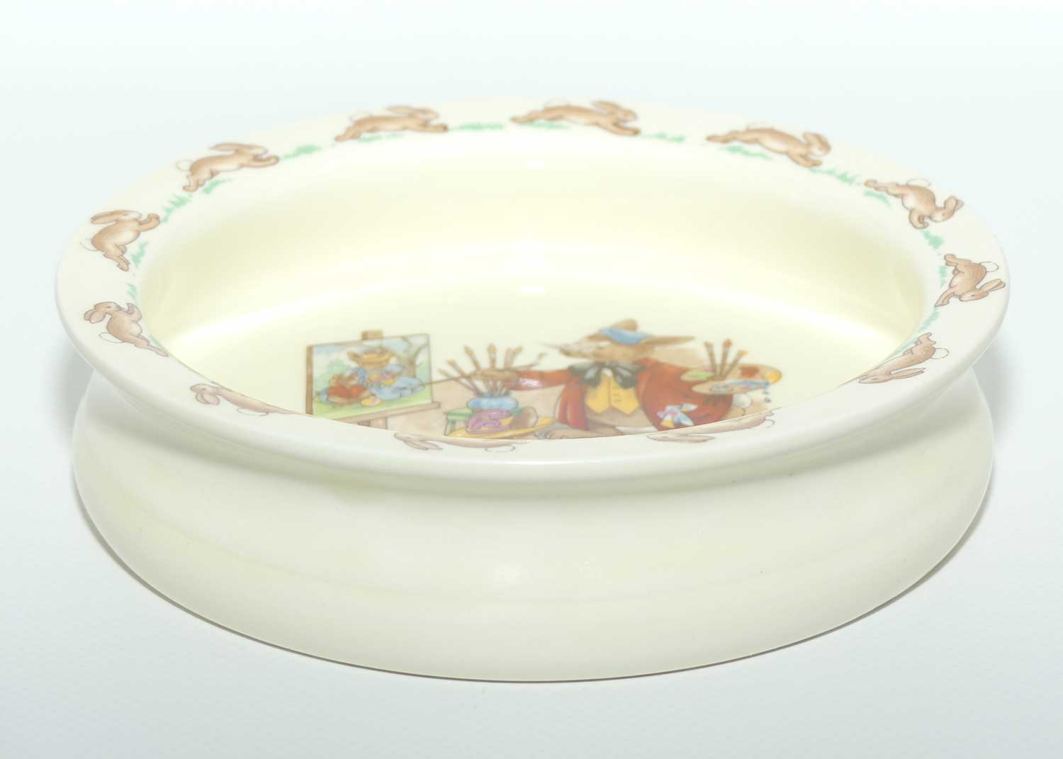 Royal Doulton Bunnykins Portrait Painter baby bowl