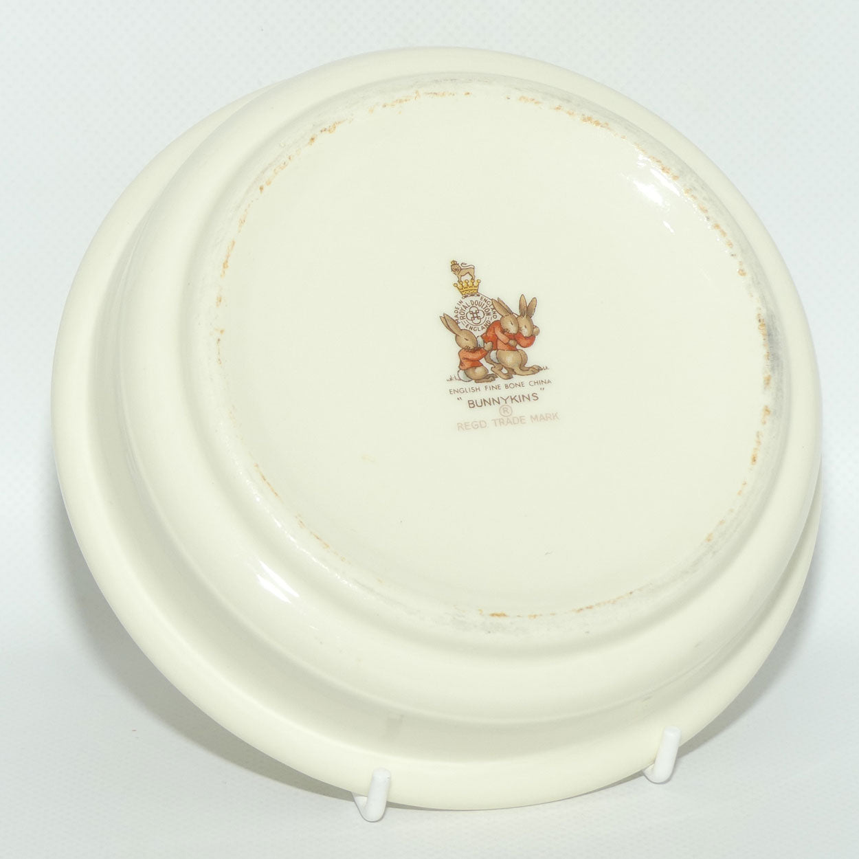 Royal Doulton Bunnykins Artist as Portrait Painter baby bowl | Boxed