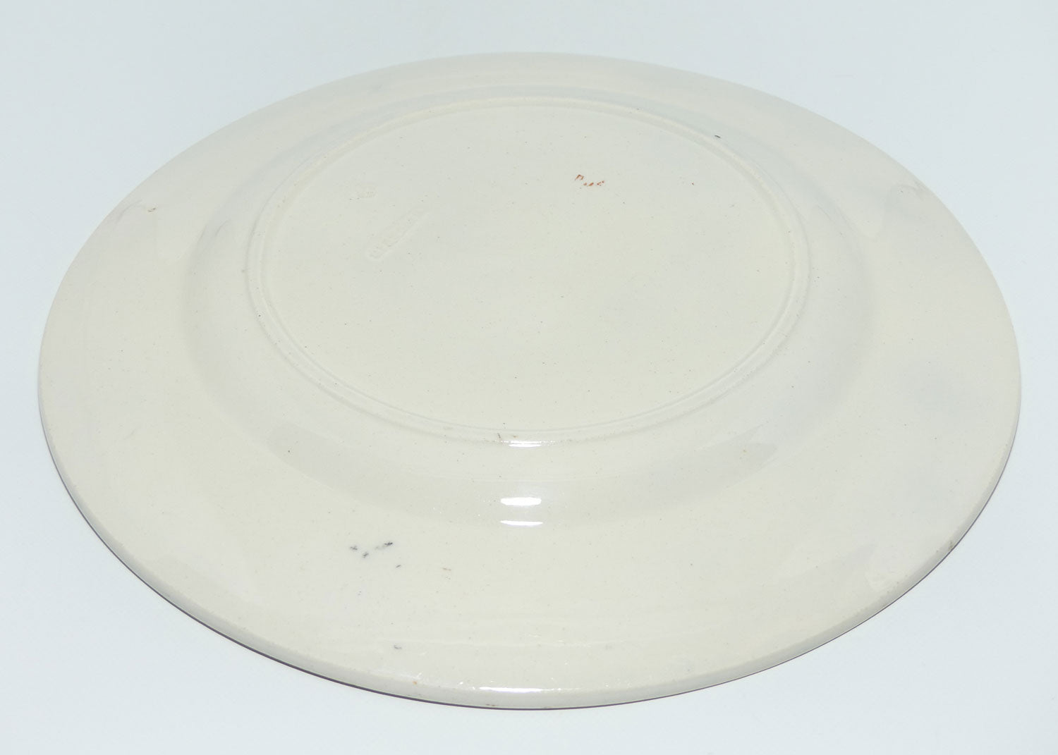 Masons | Ashworth Ironstone Aesthetic Traditional Red and Black floral plate c.1875