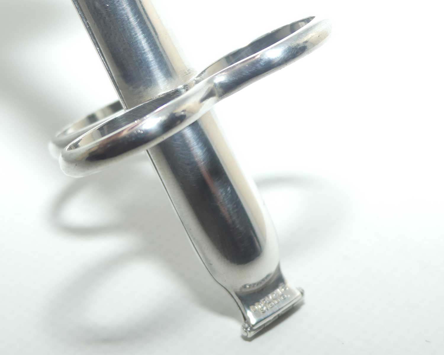 Christofle France pair of Individual Asparagus tongs | BREVETE SGDG