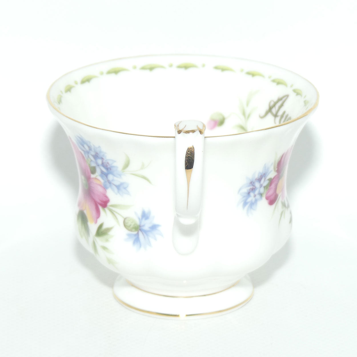 Royal Albert Bone China England | Flower of the Month series | August Poppy trio