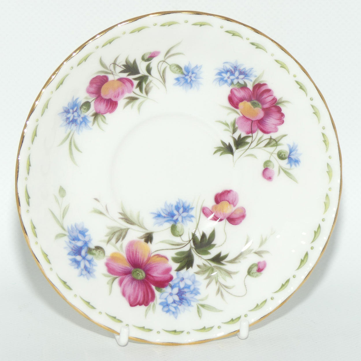 Royal Albert Bone China England | Flower of the Month series | August Poppy trio