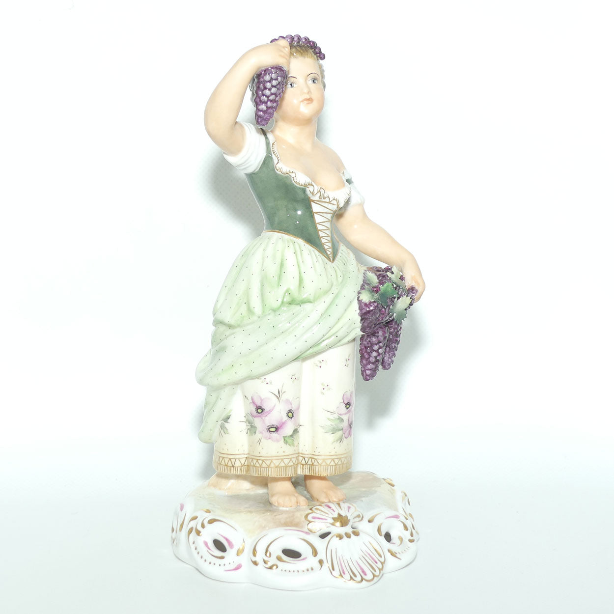 Royal Crown Derby figure | Four Seasons | Autumn | boxed c.1975