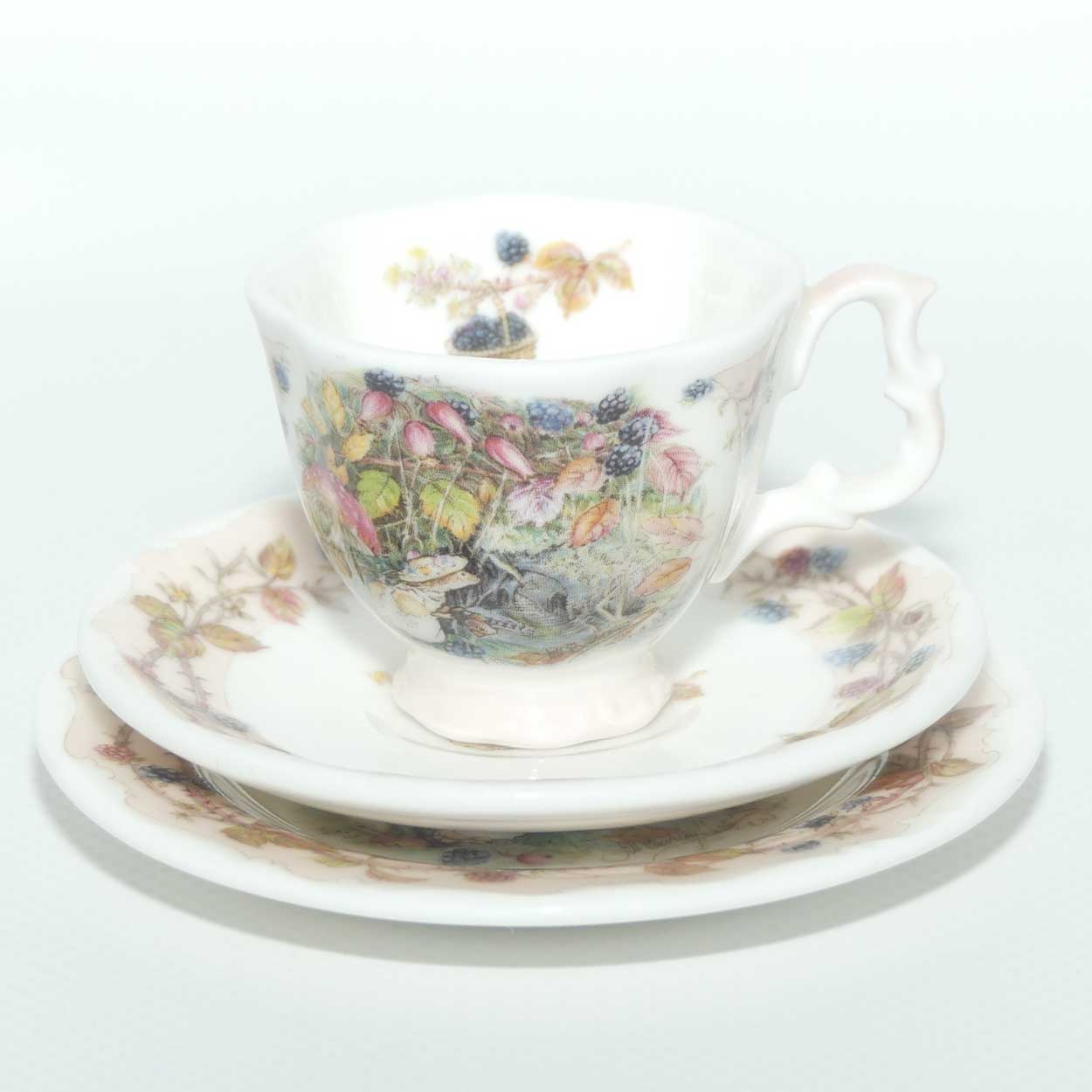 Royal Doulton Brambly Hedge Giftware | Miniature Trio | Autumn
