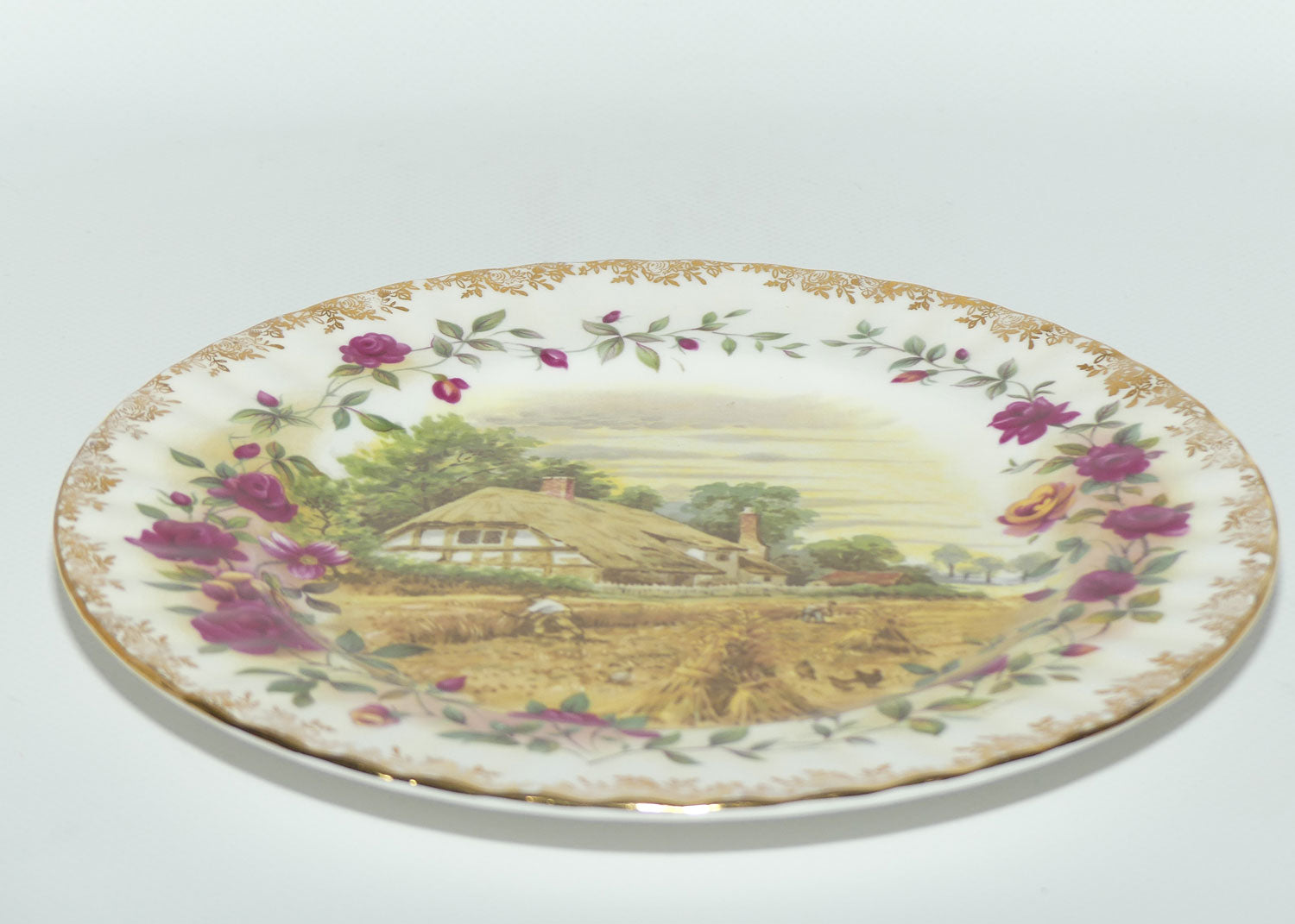 Royal Albert Bone China England | Four Seasons series plate | Autumn by FF Errill