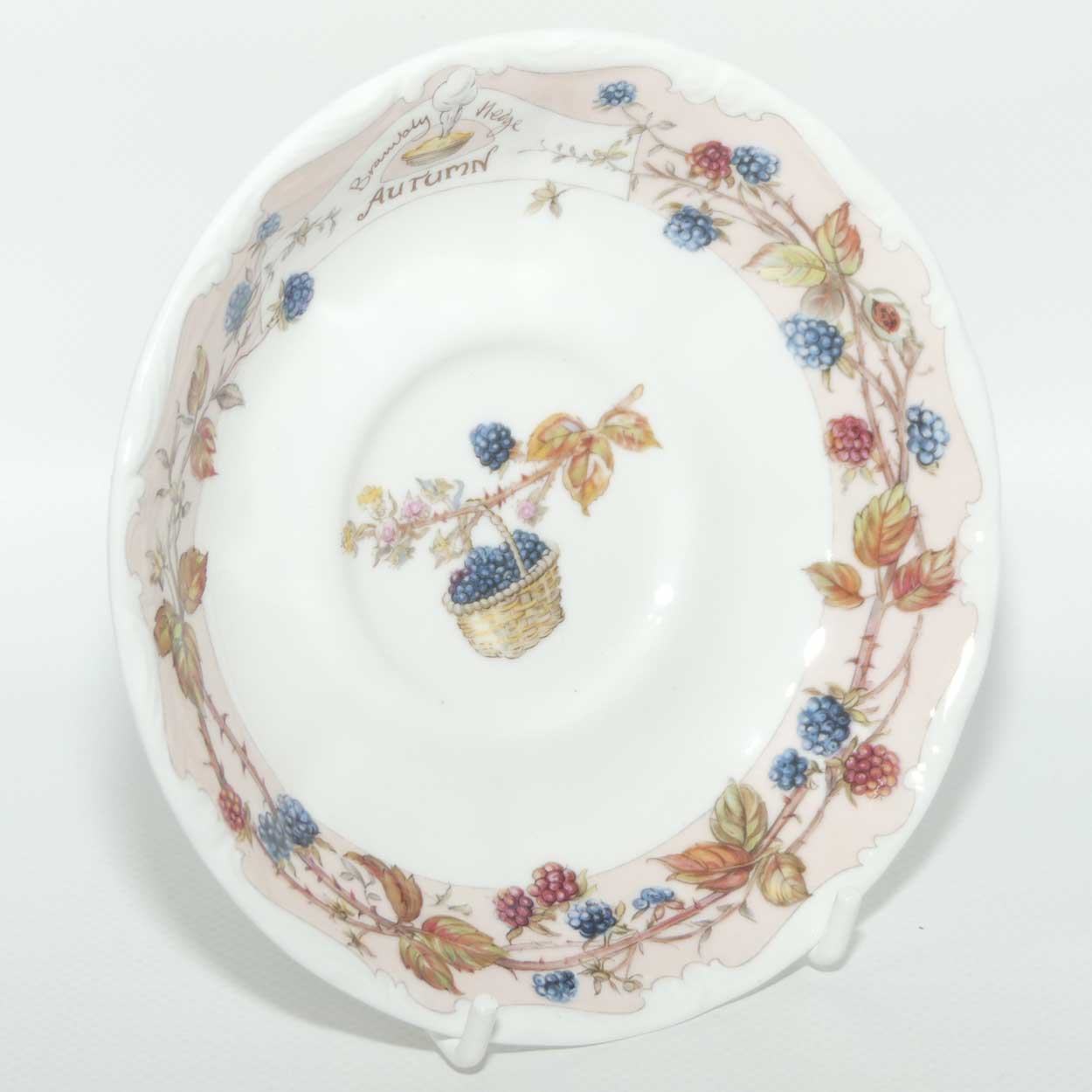 Royal Doulton Brambly Hedge Giftware | Seasons | Tea Saucer 14cm | Autumn