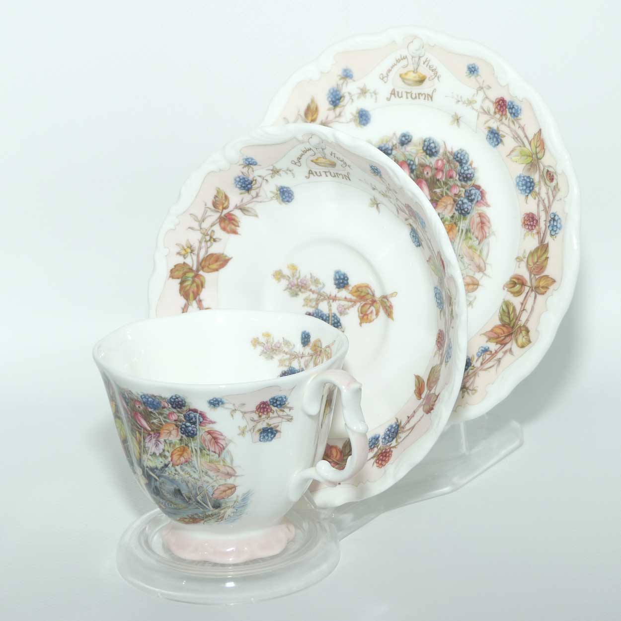 Royal Doulton Brambly Hedge Giftware | Tea Trio | Autumn