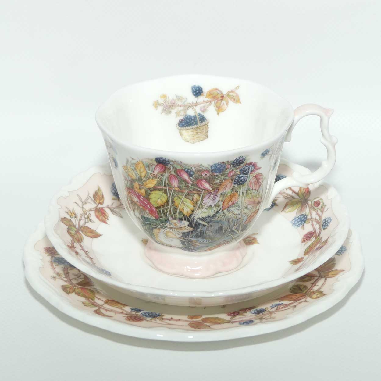 Royal Doulton Brambly Hedge Giftware | Tea Trio | Autumn