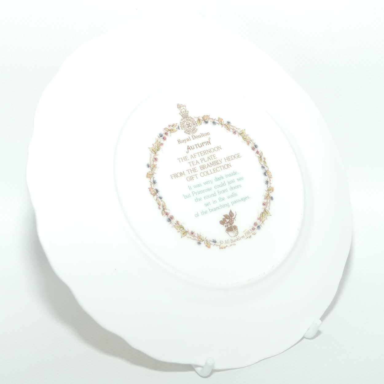 Royal Doulton Brambly Hedge Giftware | Tea Trio | Autumn