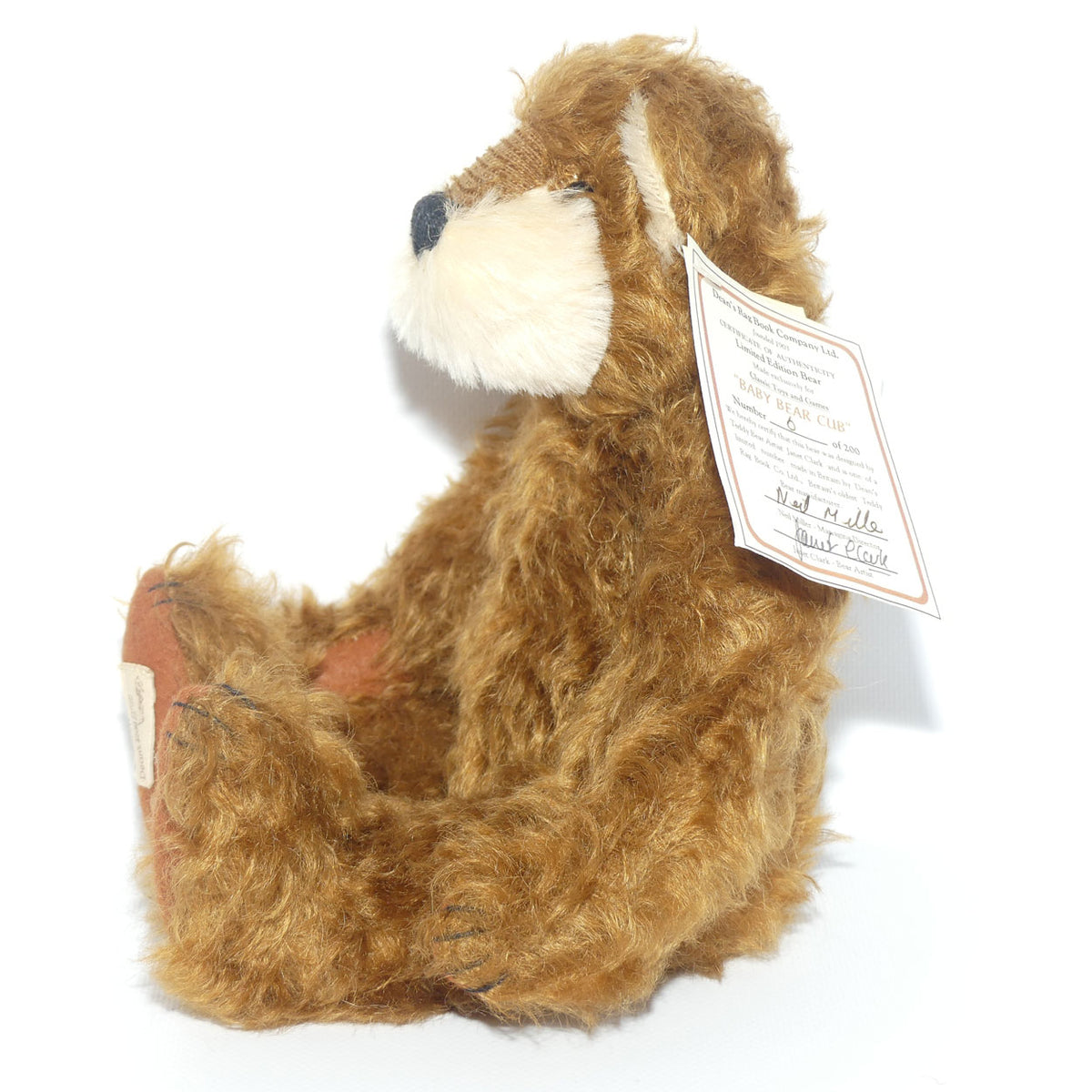Dean's Rag Book Company Limited Edition Bear | Baby Bear Cub | LE200