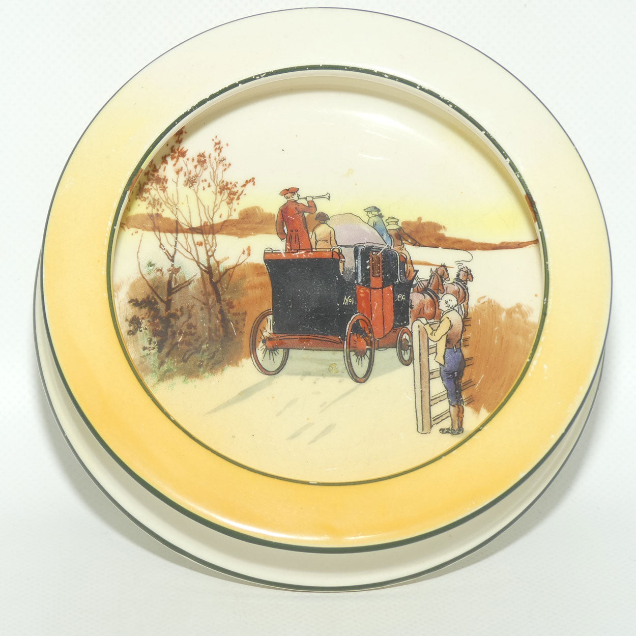 Royal Doulton Coaching Days baby bowl or porringer D2716