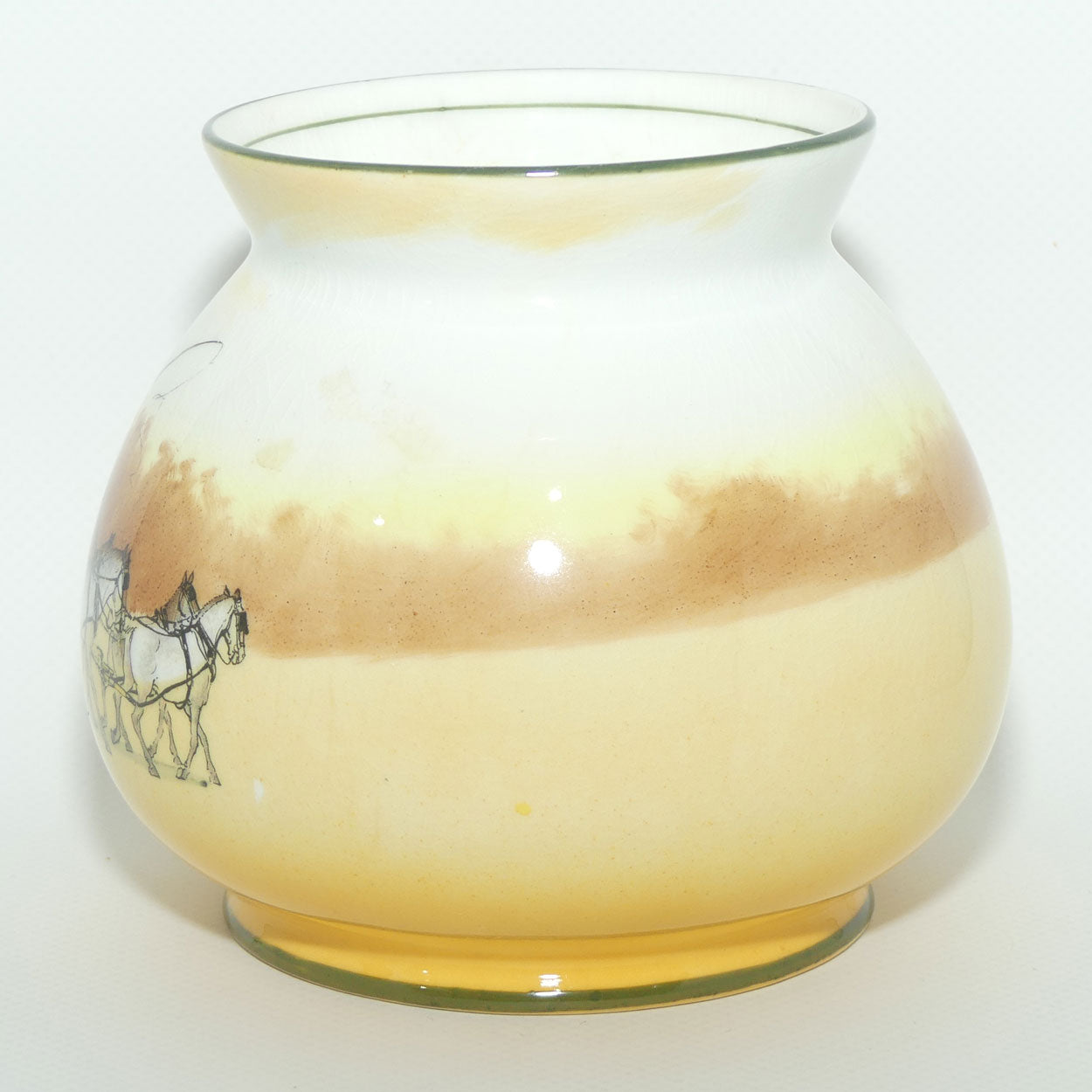 Royal Doulton Coaching Days | New Coaching ball vase E3804