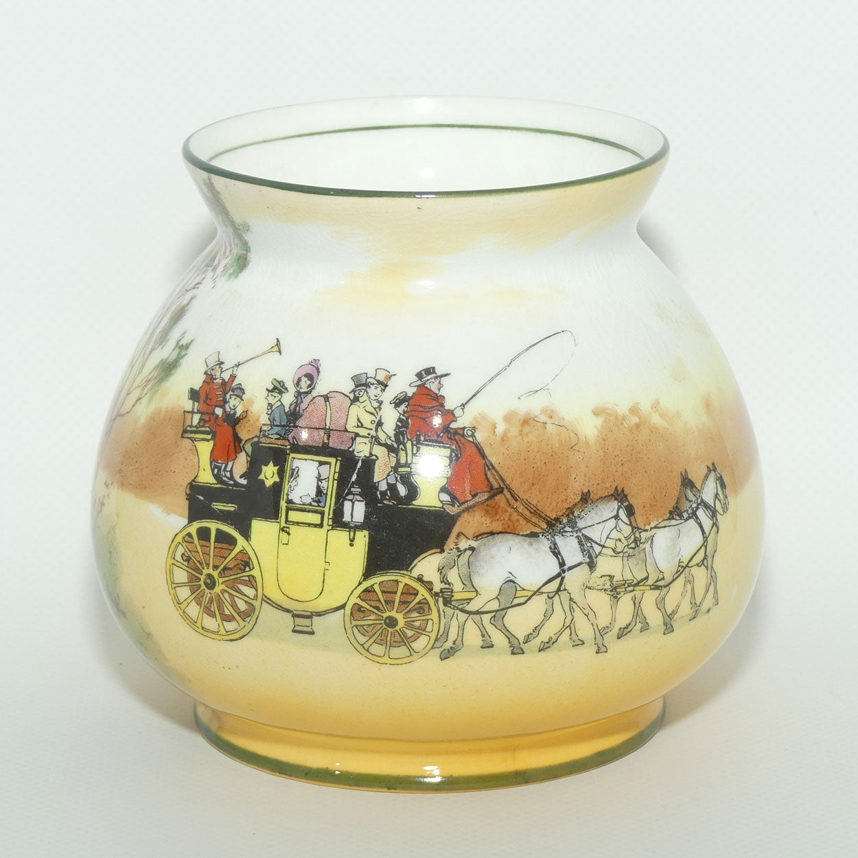 Royal Doulton Coaching Days | New Coaching ball vase E3804