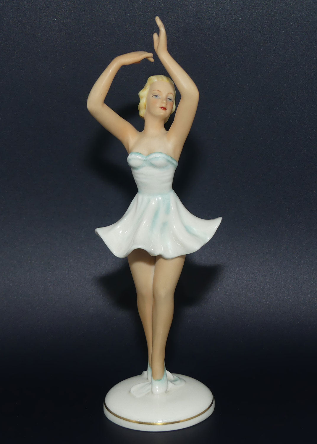 Goebel | Schaubach Kunst figure of a Blonde Ballerina | #2 | Schau 19