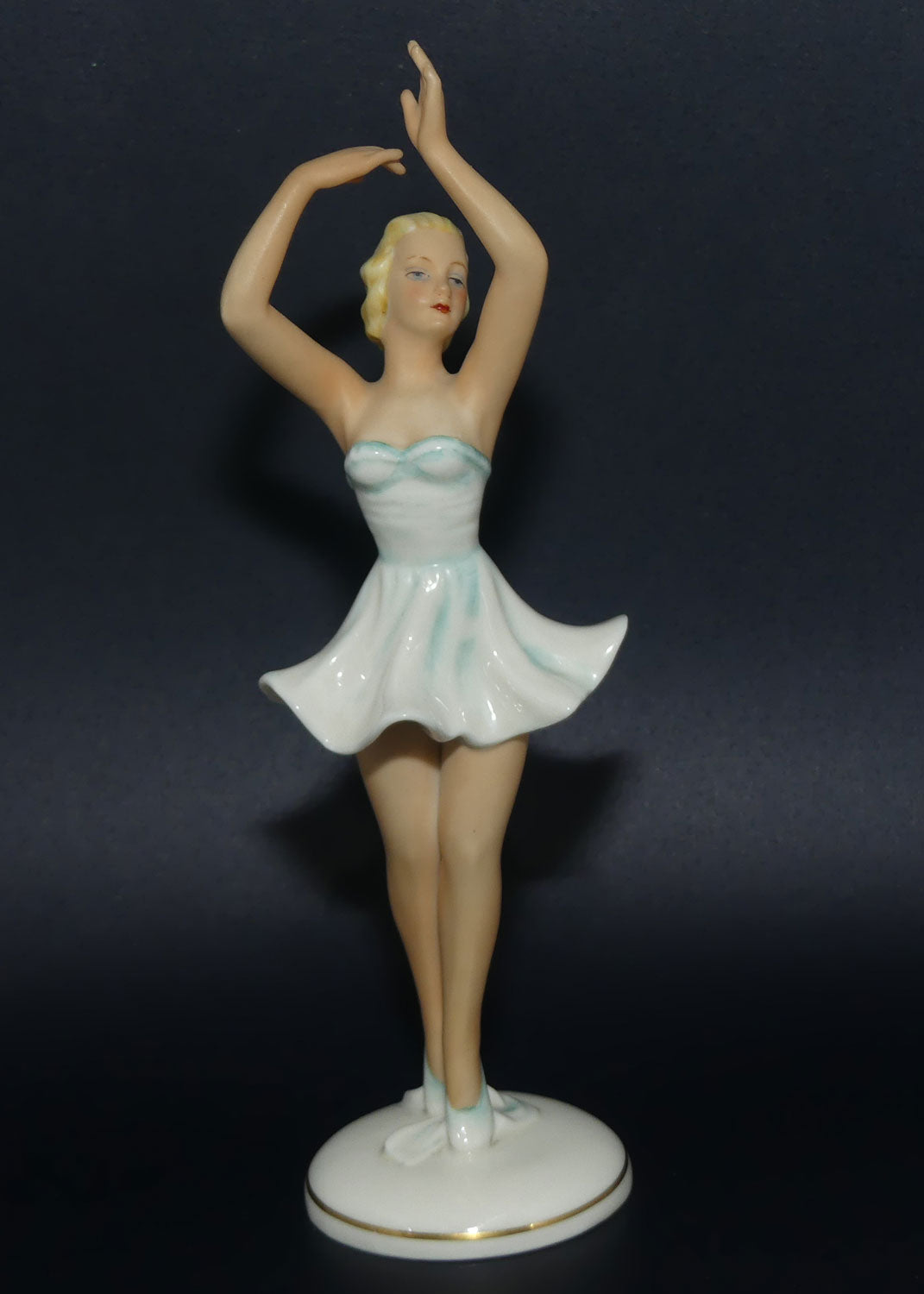 Goebel | Schaubach Kunst figure of a Blonde Ballerina | #2 | Schau 19