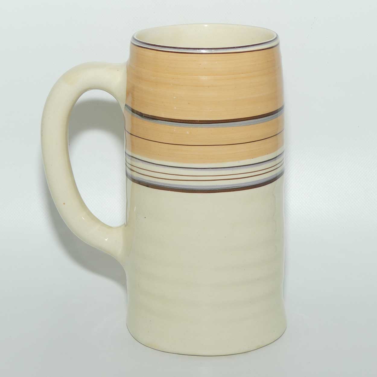 Clarice Cliff Bizarre Horizontal Banded ale tankard | #1