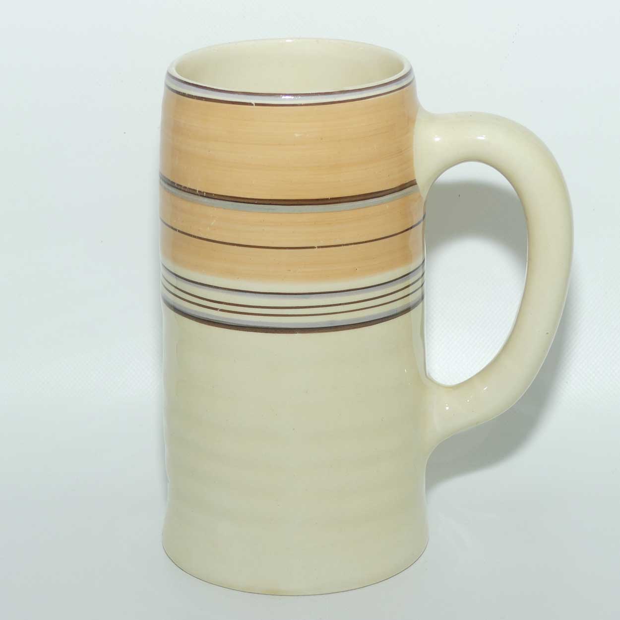 Clarice Cliff Bizarre Horizontal Banded ale tankard