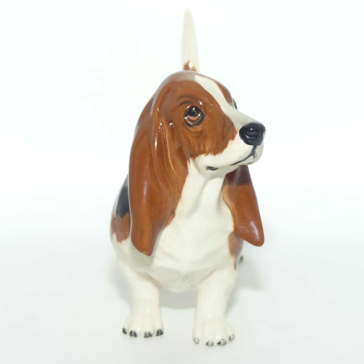 #2045A Beswick Basset Hound Fochno Trinket