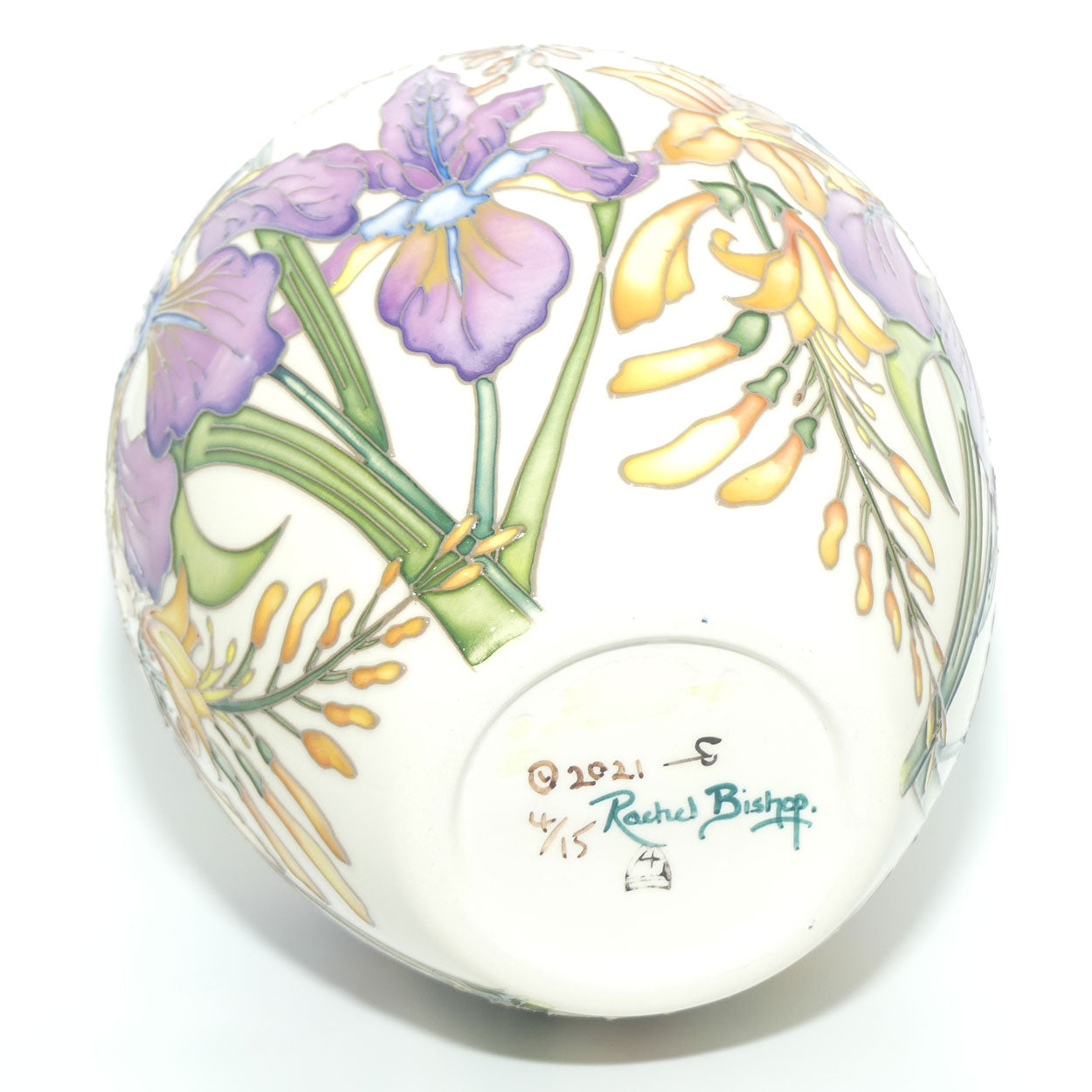 Moorcroft Bees Delight vase | Shape 3/8 | LE4/15