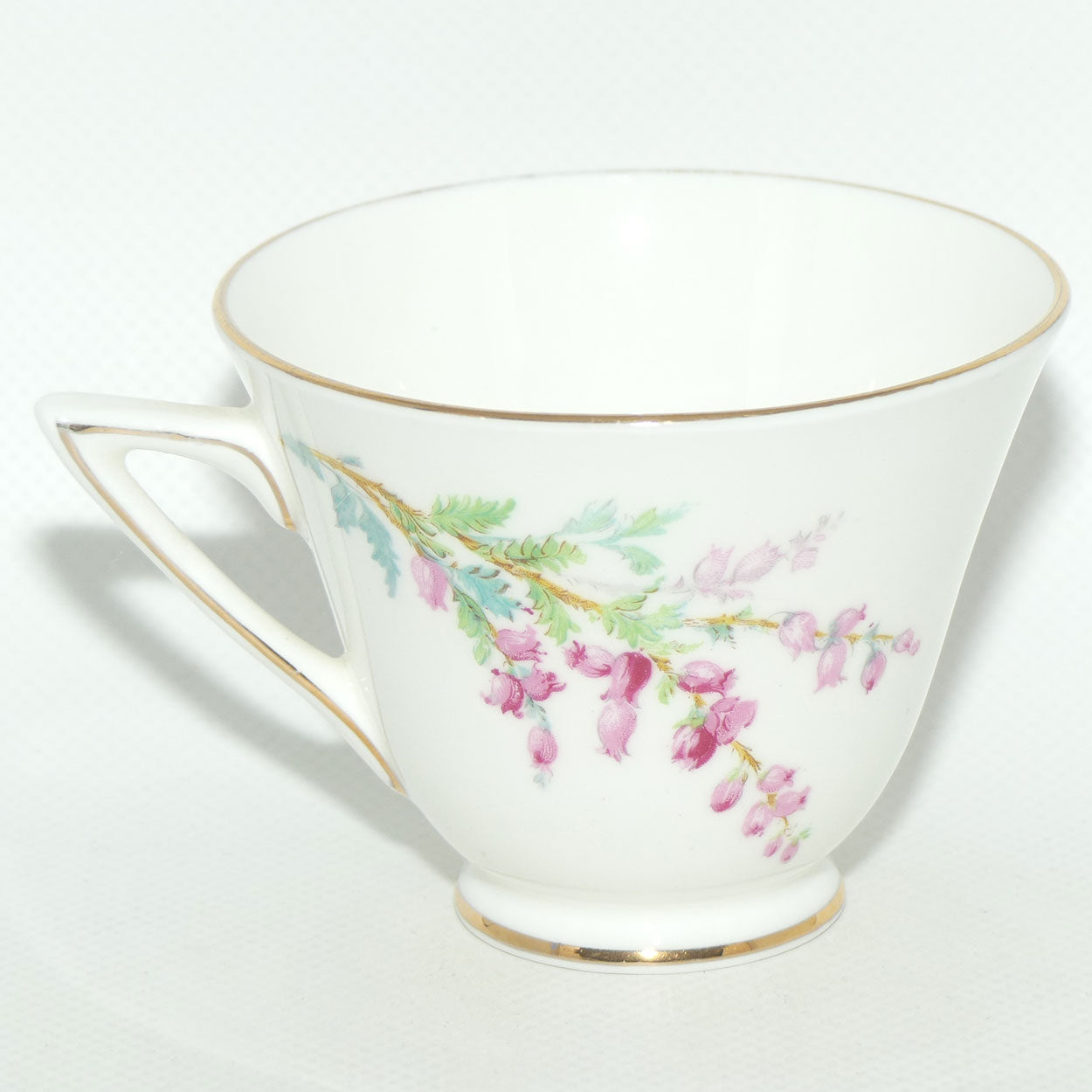 Royal Doulton Bell Heather pattern | tea trio