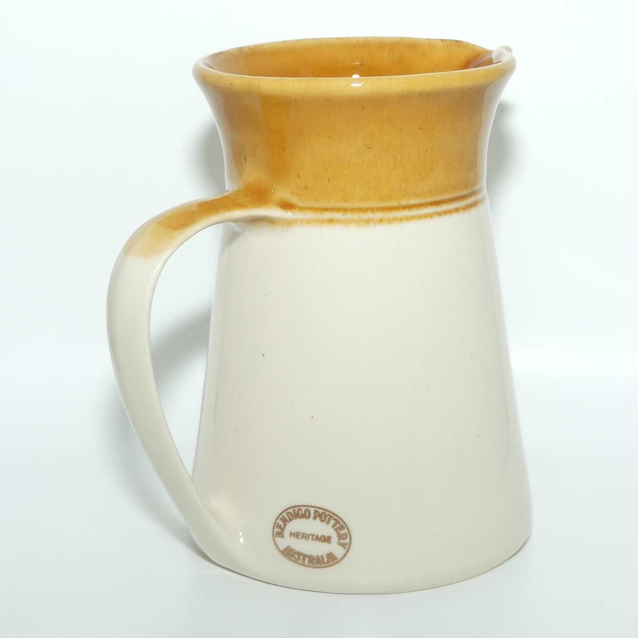 Australian Pottery | Bendigo Pottery two tone milk jug | 900ml
