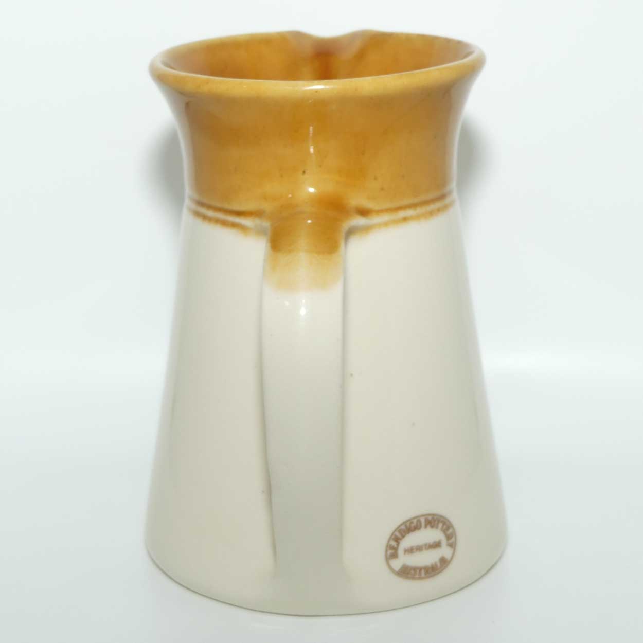 Australian Pottery | Bendigo Pottery two tone milk jug | 900ml