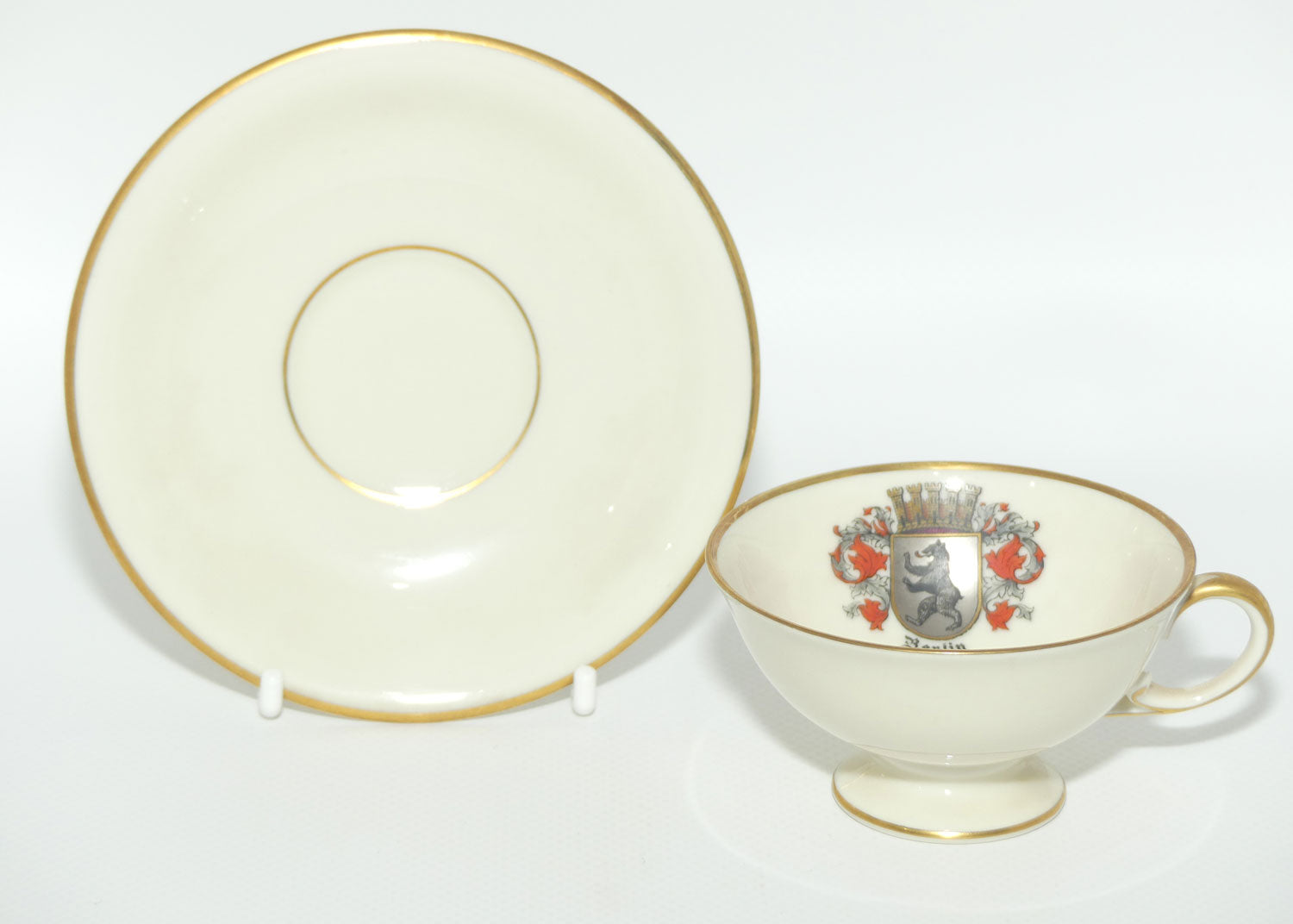 Furstenburg duo | Berlin Coat of Arms and Gilt trim