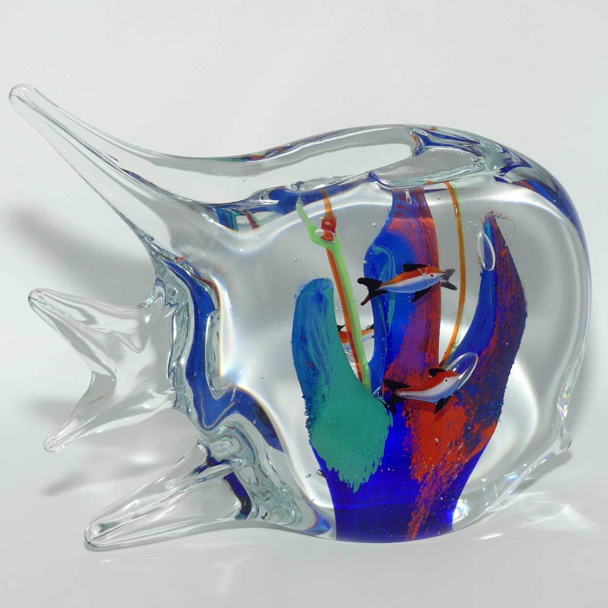 Very Large Art Glass Fish figure