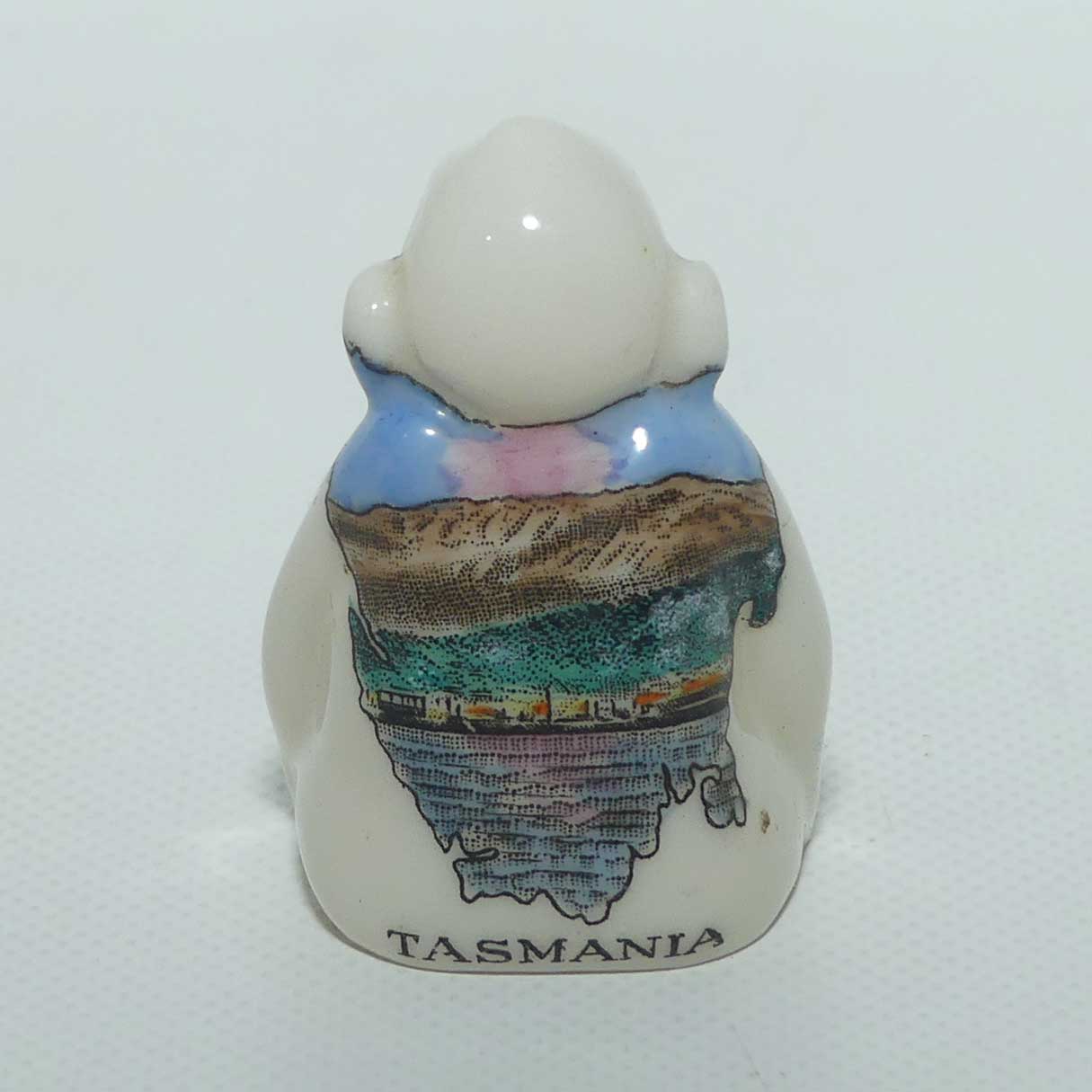 Billikin or Billiken Souvenir figure | Tasmania | made Expressly for Harringtons Ltd Hobart