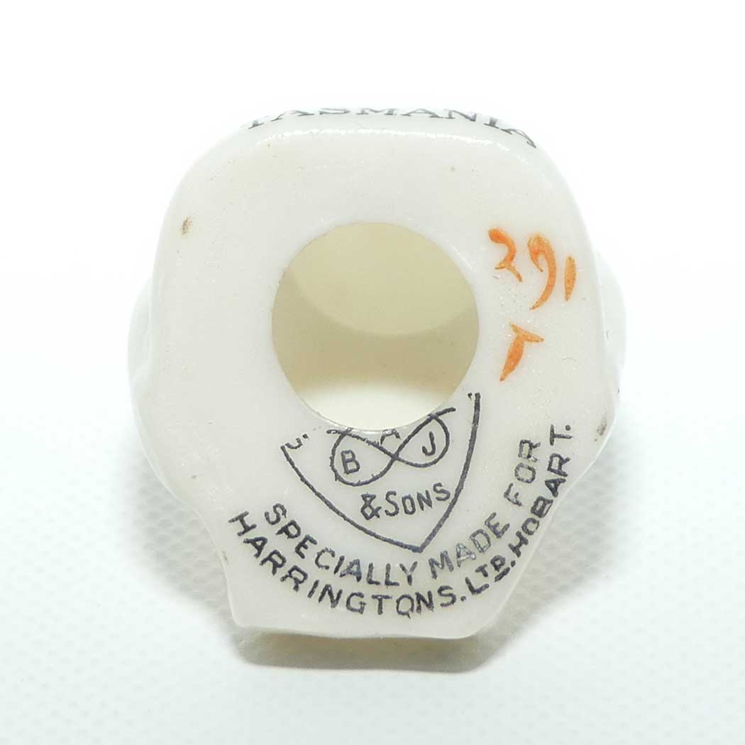 Billikin or Billiken Souvenir figure | Tasmania | made Expressly for Harringtons Ltd Hobart