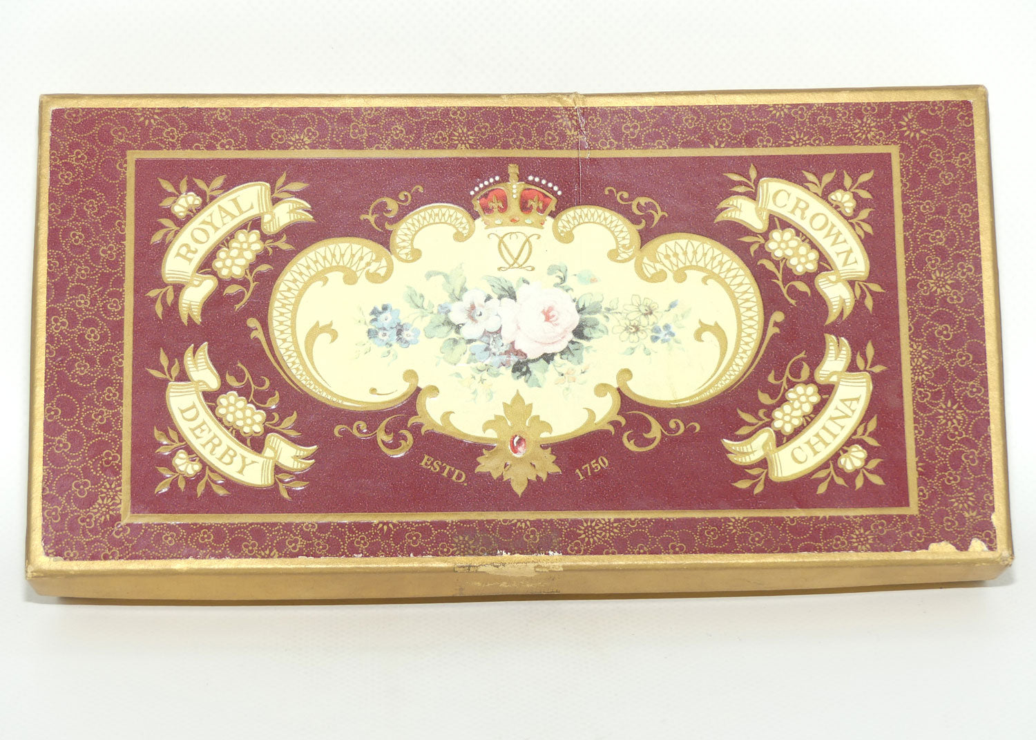 Royal Crown Derby pair of Bilton Grange fluted dishes | boxed