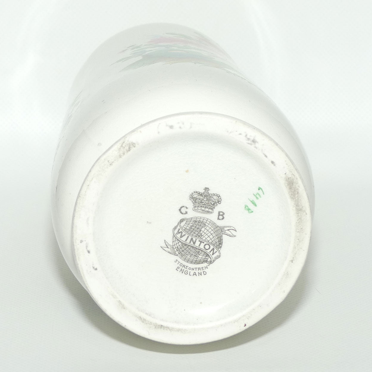 Early Grimwades Brothers Winton Asiatic Pheasant vase | Narrow Neck