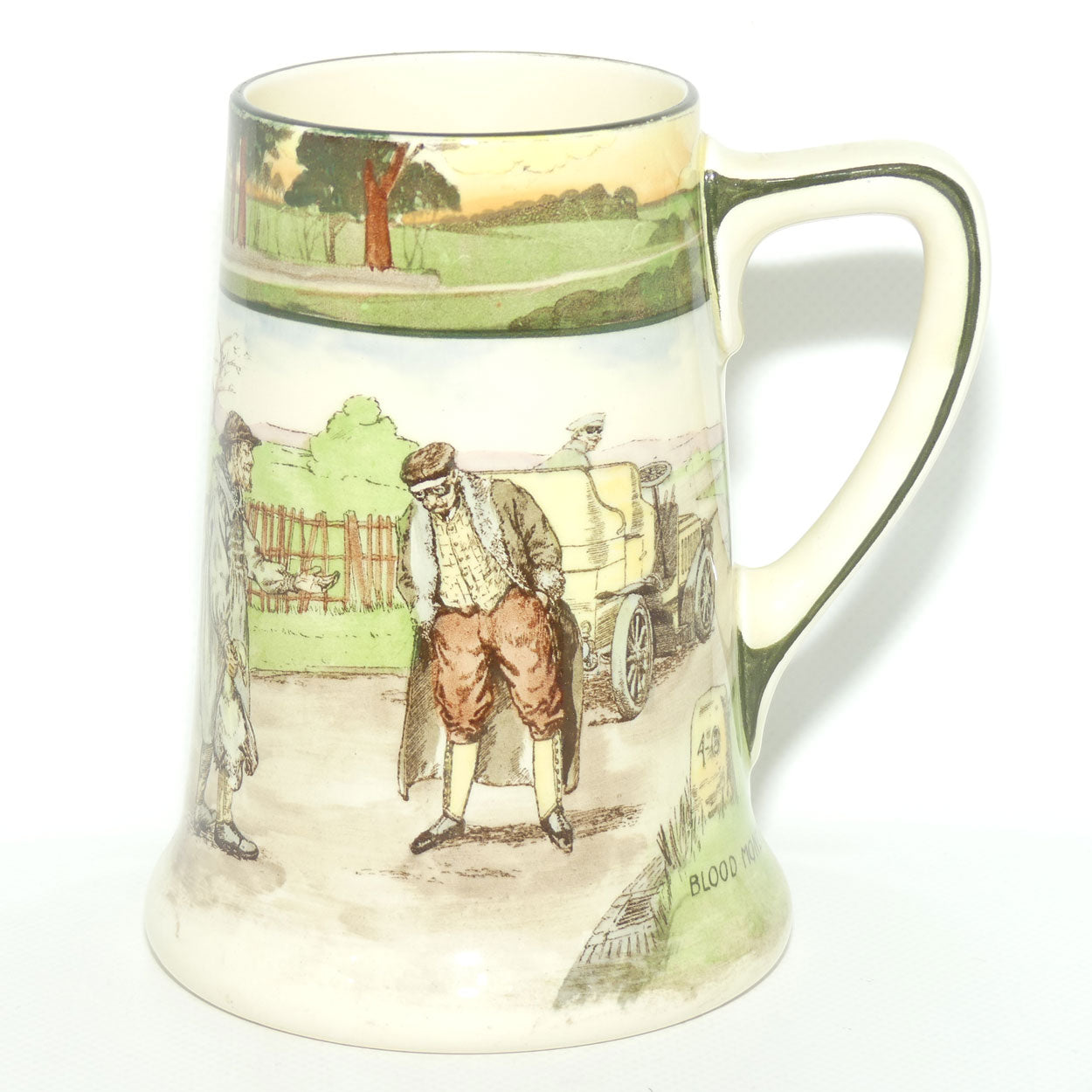Royal Doulton Early Motoring tankard D2406 | Blood Money | #1