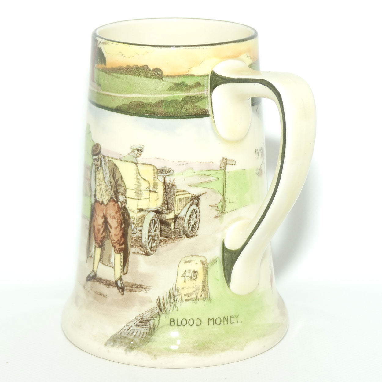 Royal Doulton Early Motoring tankard D2406 | Blood Money | #1