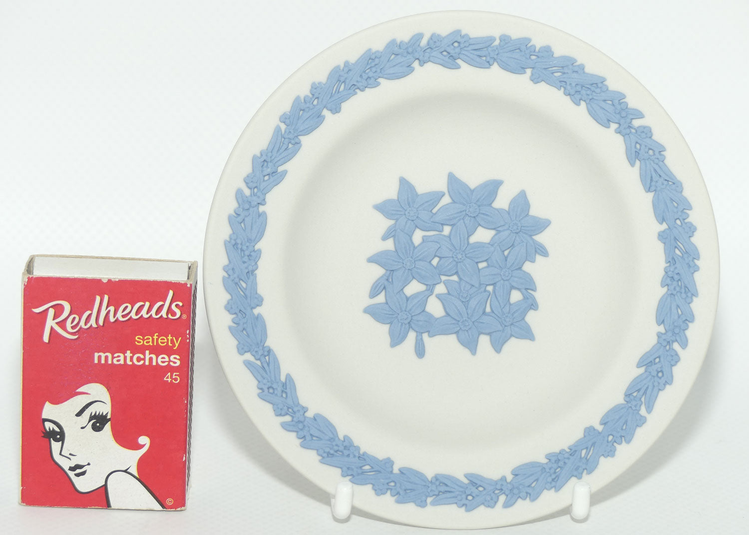 Wedgwood Jasper | Australian | Royal Blue Bells | Miniature Plate | boxed