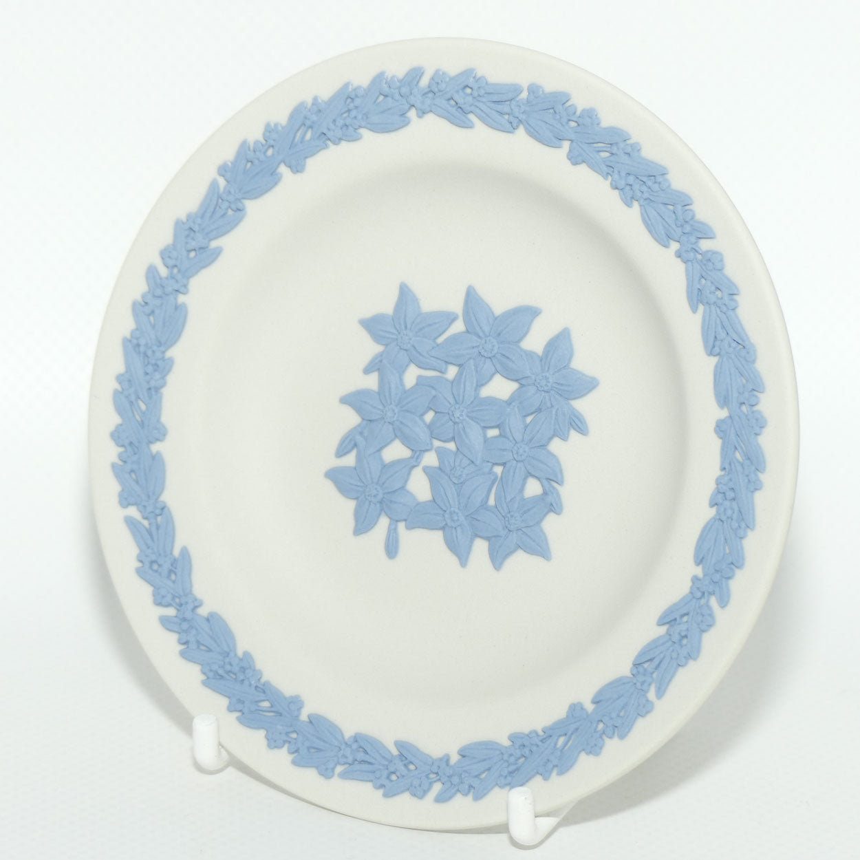 Wedgwood Jasper | Australian | Royal Blue Bells | Miniature Plate | boxed