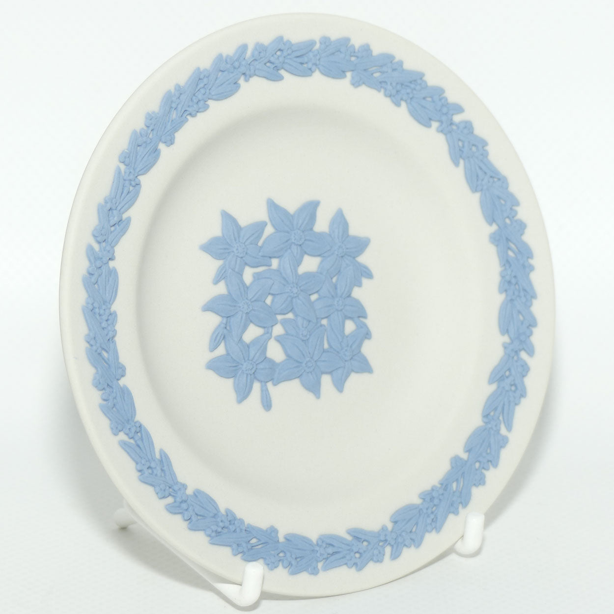 Wedgwood Jasper | Australian | Royal Blue Bells | Miniature Plate | boxed