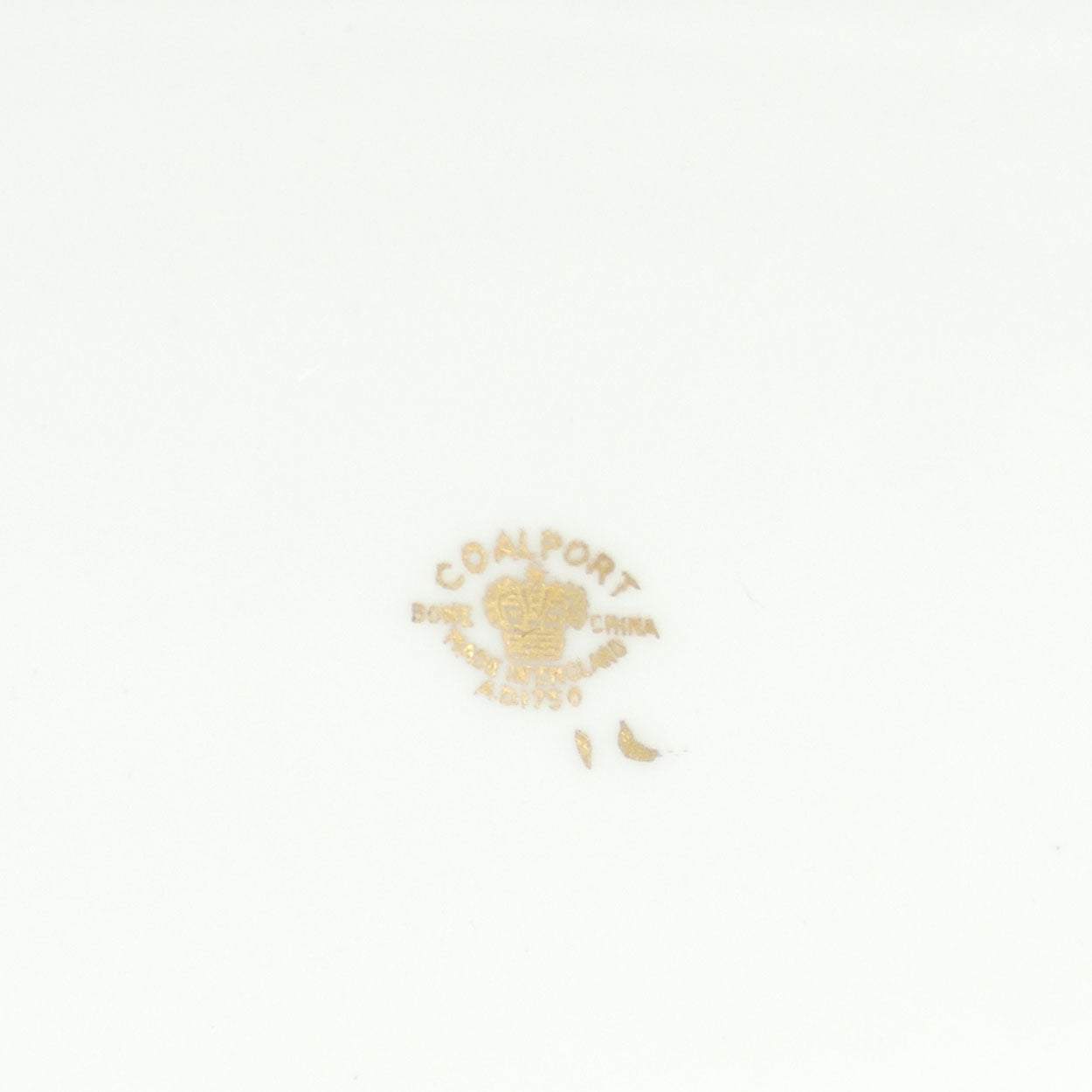 Coalport Asiatic Pheasants design Royal Blue and Heavily Gilt plate