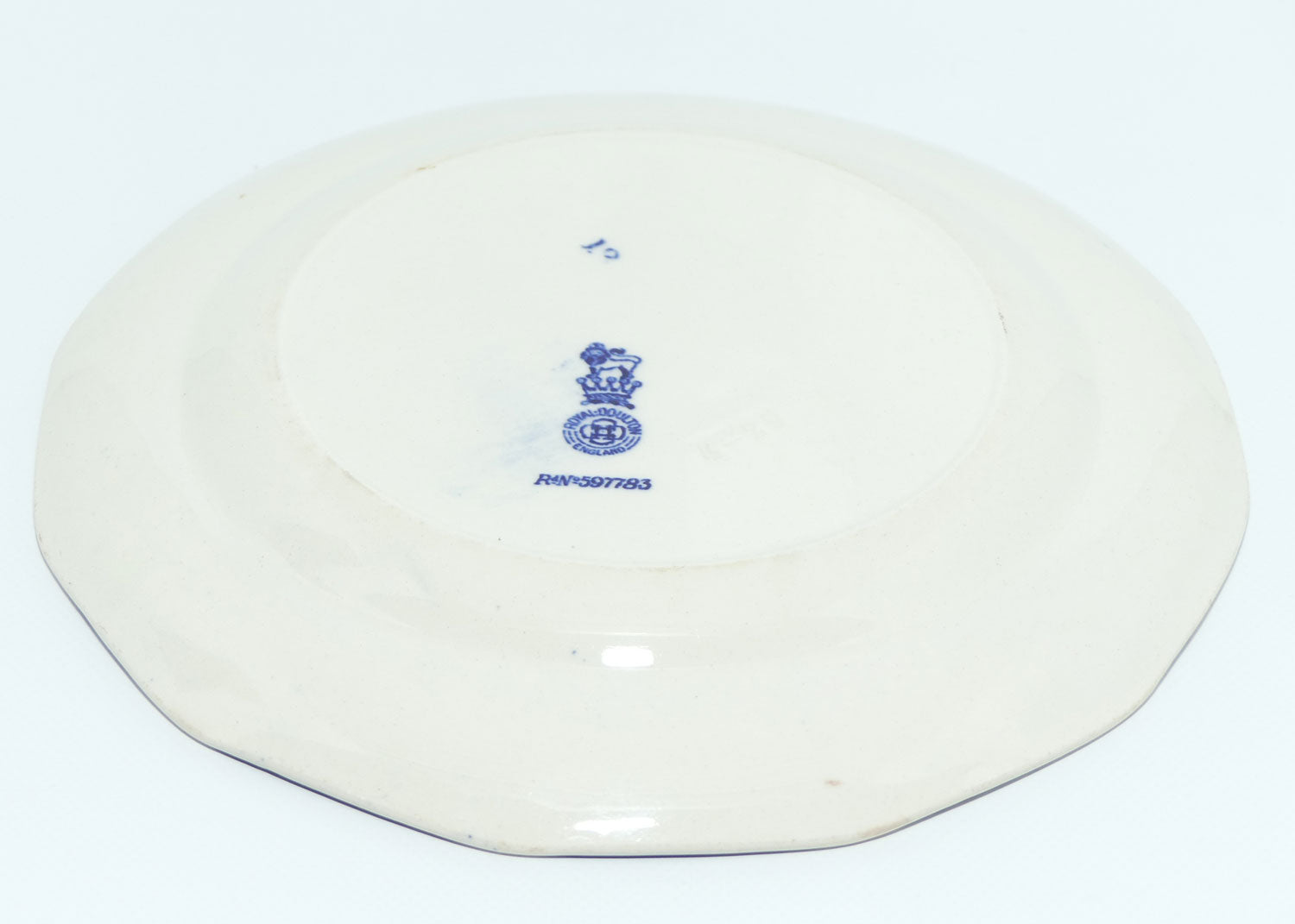 Royal Doulton Blue and White trio | Bushveld | African Wild Animals Border