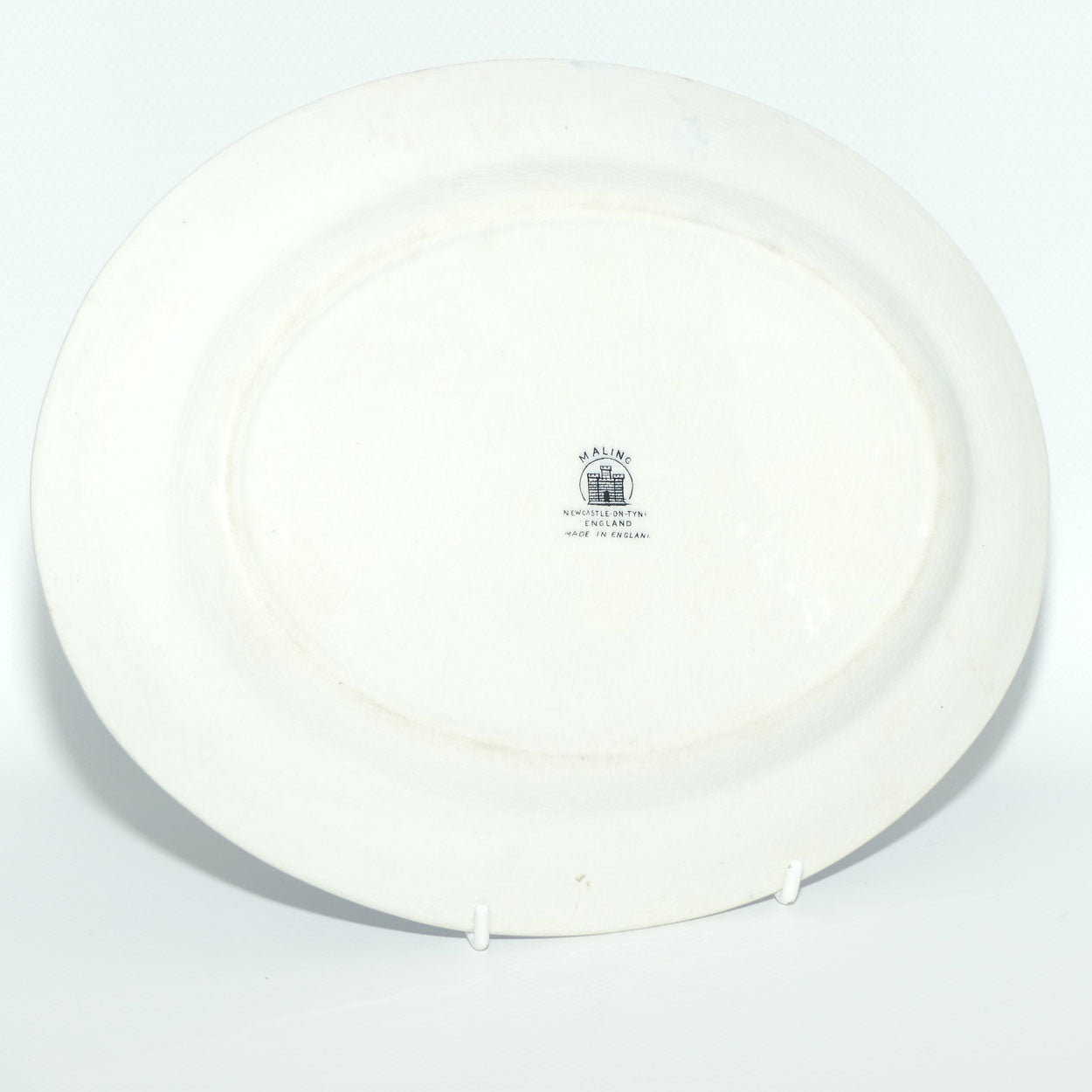 Maling Willow Pattern small oval meat platter