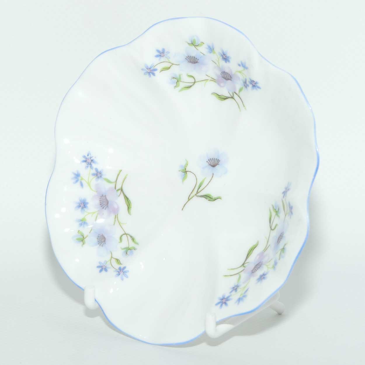 Shelley Dainty shape Blue Rock dish