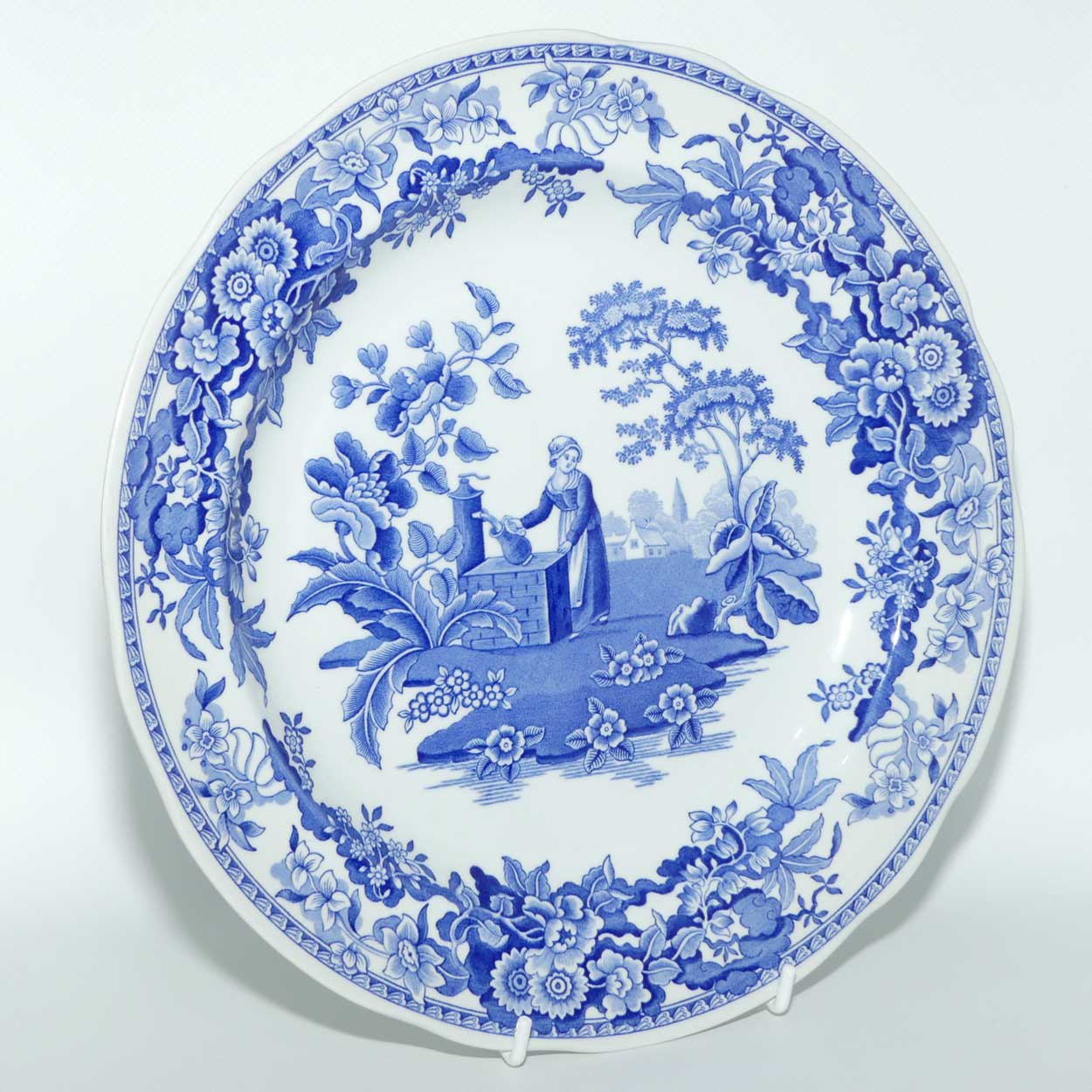 Spode Blue Room Collection | Girl at Well plate | 26cm